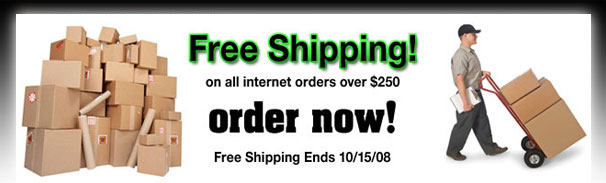 free shipping banner