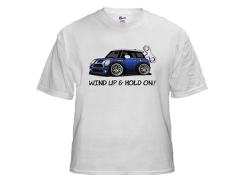 T Shirt New Windup Medium Mini Cooper S