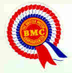 Classic Austin Mini Bmc Rosette Large Decal Transf