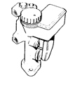 Classic Austin Mini Brake Master Cylinder Dual Lat