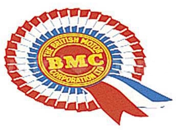 Classic Austin Mini Bmc Rosette For Outside Panel