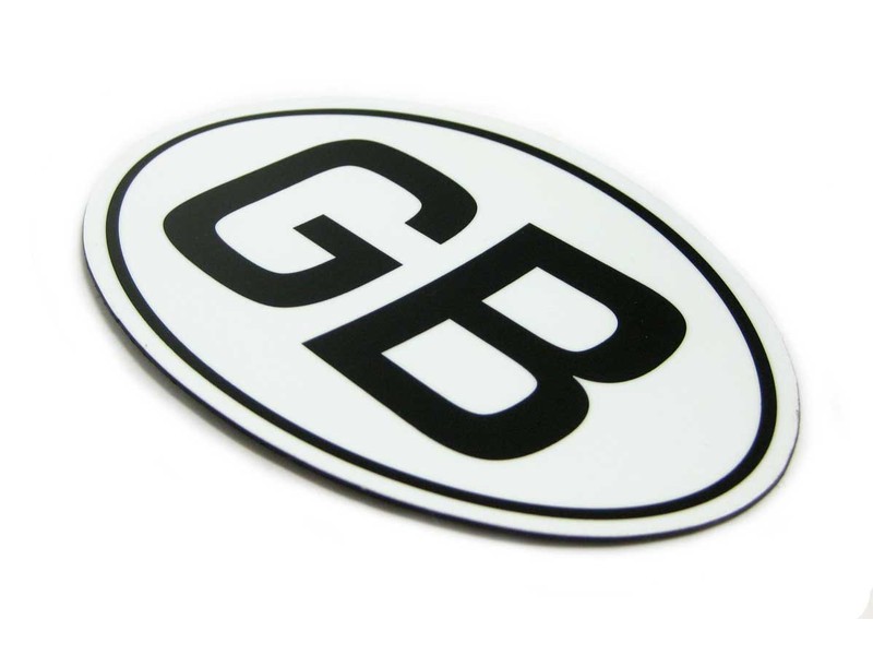 Magnetic Decal Hd Vinyl 5 X 3.25 Inches - Gb Mini