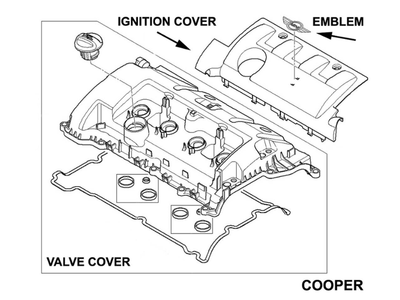 Mini Cooper S Valve Cover Kit N14 Value Priced Fit
