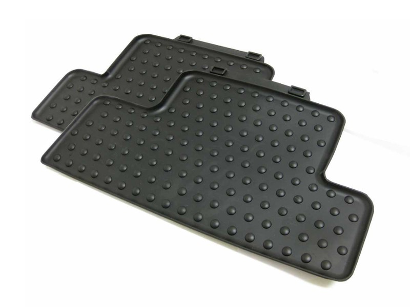 Front Rubber Floor Mat W/ Wing Logo Oem Mini Coope