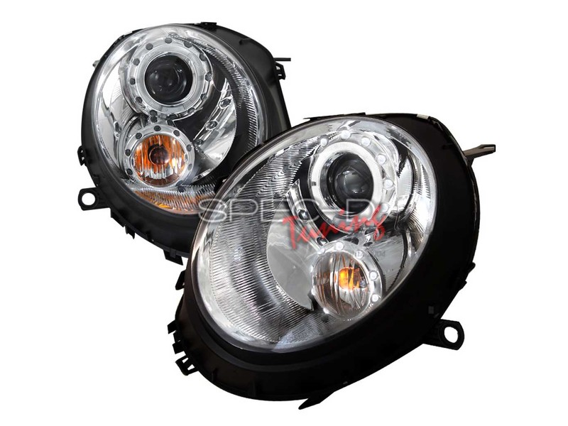 Mini Cooper Projector Headlights Chrome With Led H
