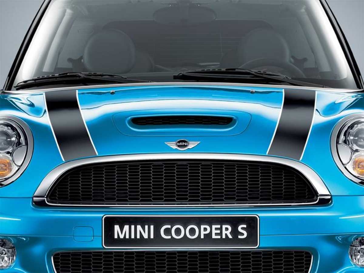 Mini Cooper F54 Clubman Oem Sport Stripes Black Bo